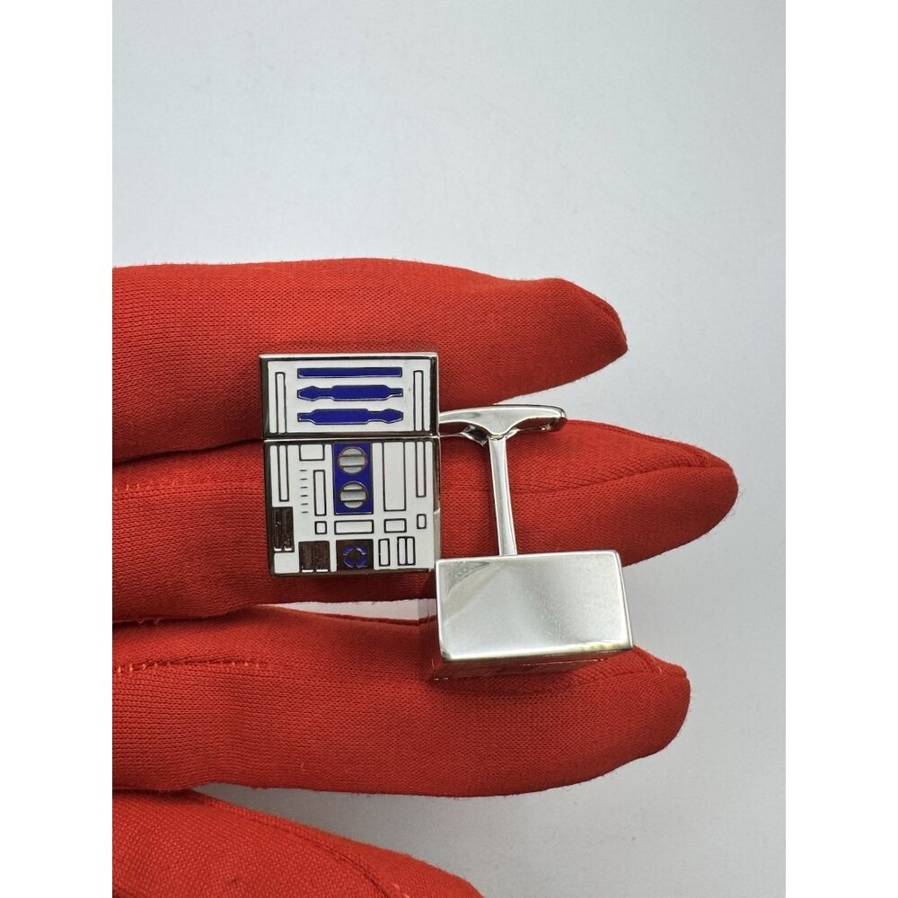 Star Wars Lucas Films R2D2 Cufflinks Jewelry 4GB USB Flash Drive Whit Box - Picture 11 of 12